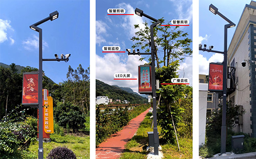 智慧路燈桿作為新型綜合智能基礎(chǔ)設(shè)施，是推動(dòng)農(nóng)村治理現(xiàn)代化、智慧化的重要力量。佰馬科技作為智慧桿物聯(lián)網(wǎng)領(lǐng)域高新技術(shù)企業(yè)，協(xié)助合作伙伴于廣東某新農(nóng)村建成運(yùn)營(yíng)智慧路燈桿項(xiàng)目，為傳統(tǒng)鄉(xiāng)村地區(qū)注入新的生命力。
